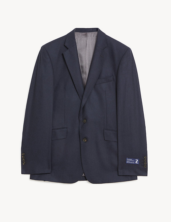 Tailored Fit Pure Wool Flannel Jacket - CL