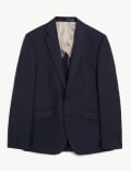 Veste coupe cintrée en lin et soie d’origine italienne