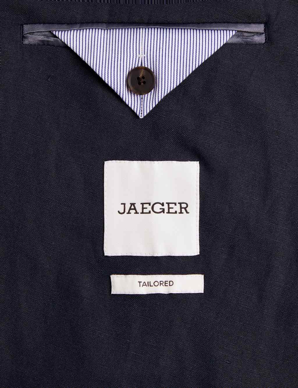 Tailored Fit Silk and Linen Jacket image 10