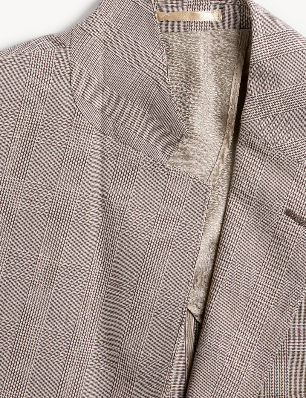 Cotton Blend Check Jacket image 3