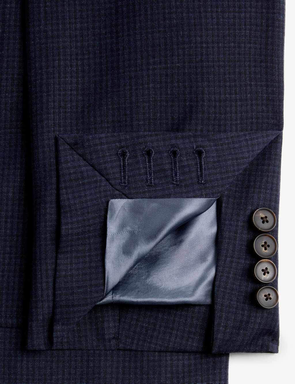 Tailored Fit Italian Seersucker Jacket image 10