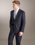 Regular Fit Italian Silk And Linen Jacket