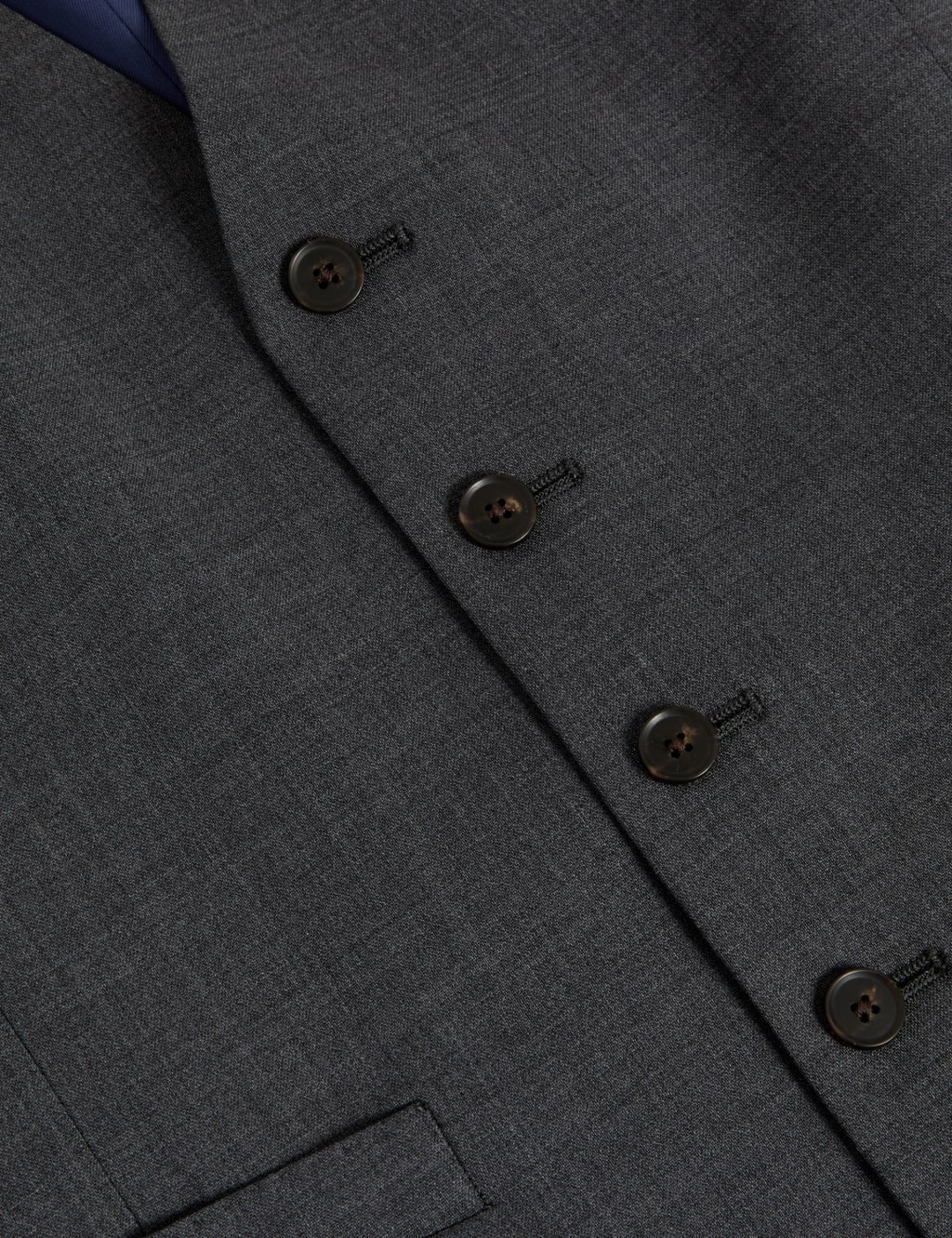 Pure Wool Bi-Stretch Waistcoat image 6