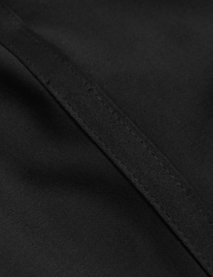 Tailored Fit Wool Tuxedo Trousers - HU