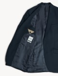 Tailored Fit Pure Wool Birdseye Jacket