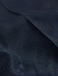 Tailored Fit Pure Wool Birdseye Trousers