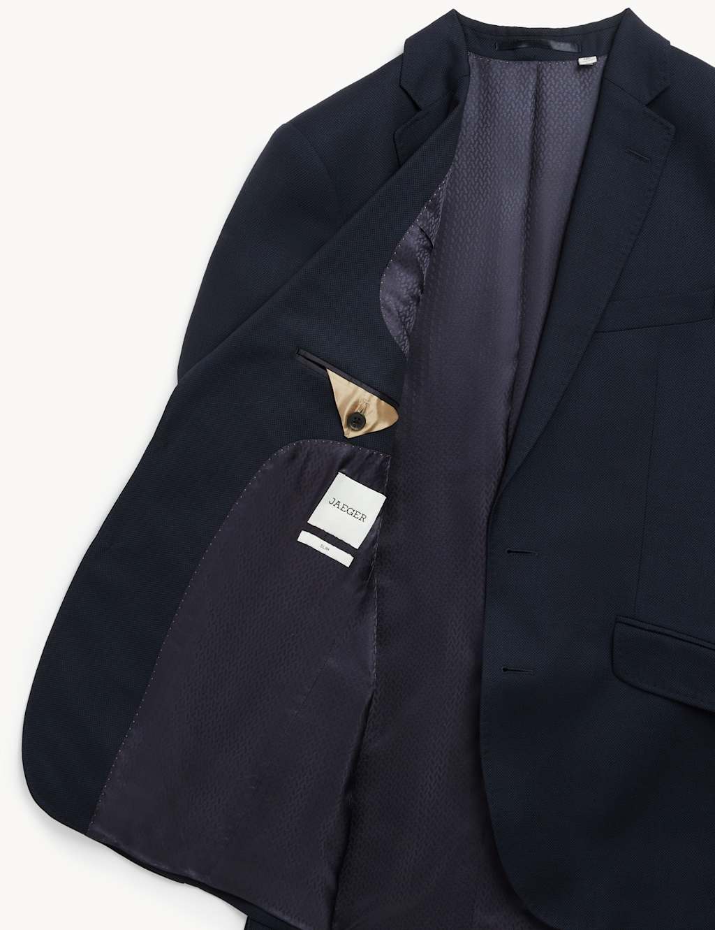 Slim Fit Pure Wool Birdseye Jacket image 9