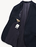 Slim Fit Pure Wool Birdseye Jacket