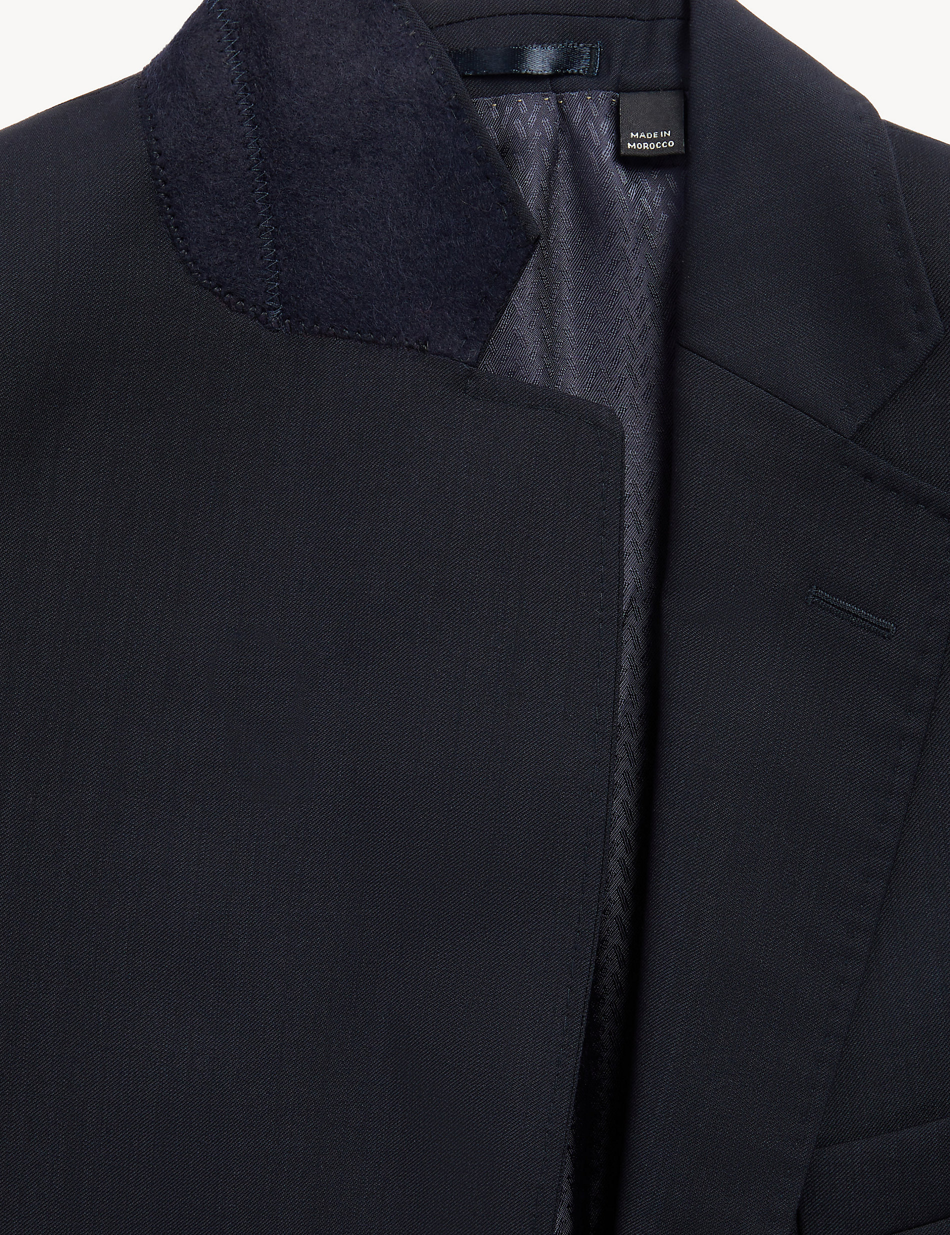 Tailored Fit Super 100s Pure Wool Jacket