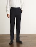 Tailored Fit Super 100s Pure Wool Trousers