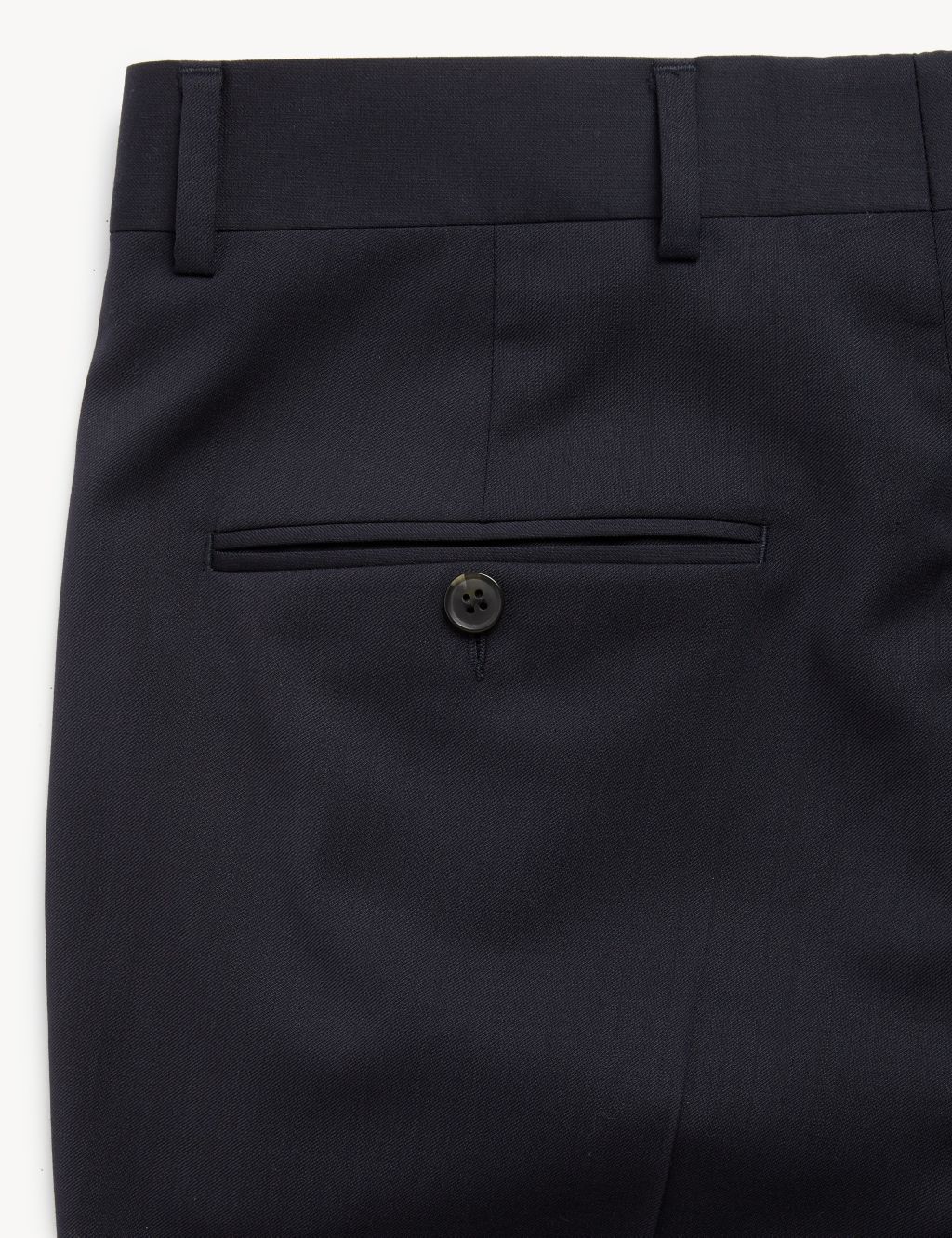 Tailored Fit Super 100s Pure Wool Trousers image 8