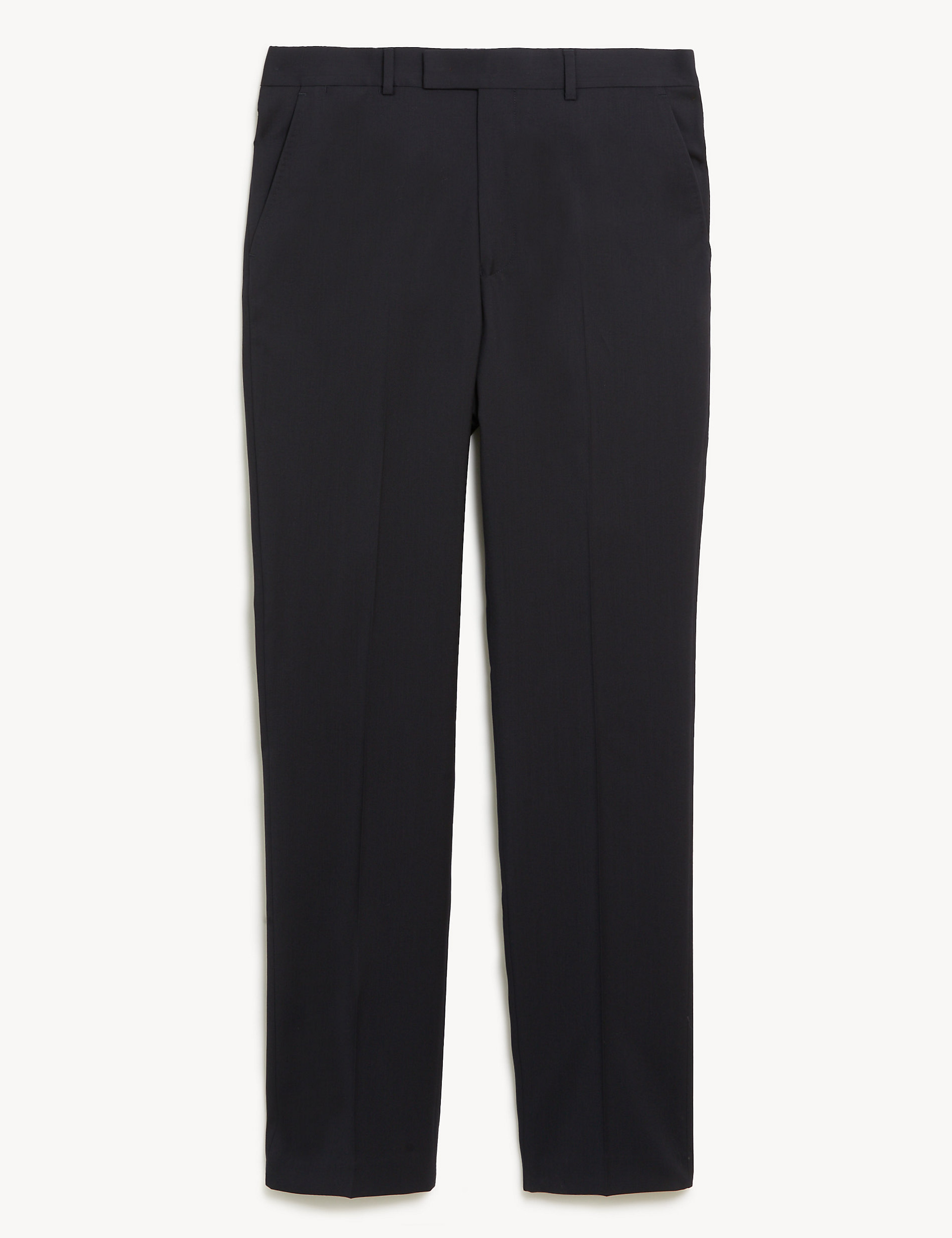 Tailored Fit Super 100s Pure Wool Trousers