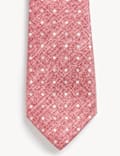Slim Polka Dot Italian Pure Silk Tie