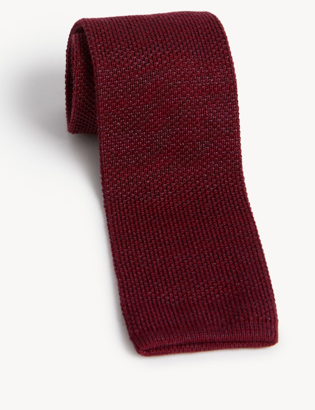 Italian Silk and Wool Knitted Tie image 1