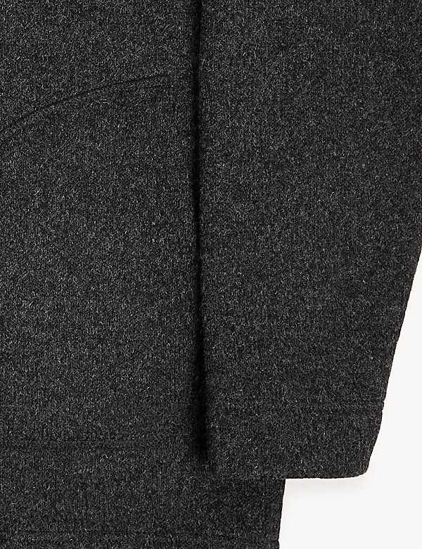 Italian Wool Blend Fleece Jacket - PT