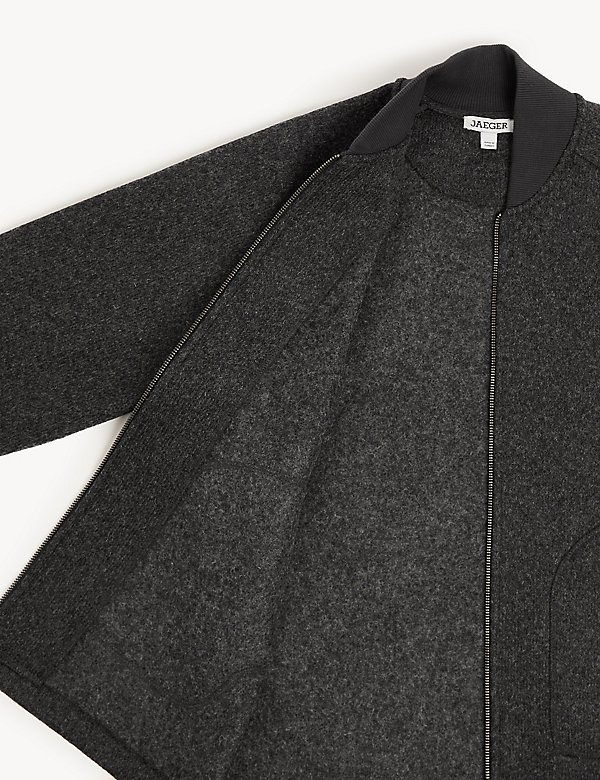 Italian Wool Blend Fleece Jacket - BN