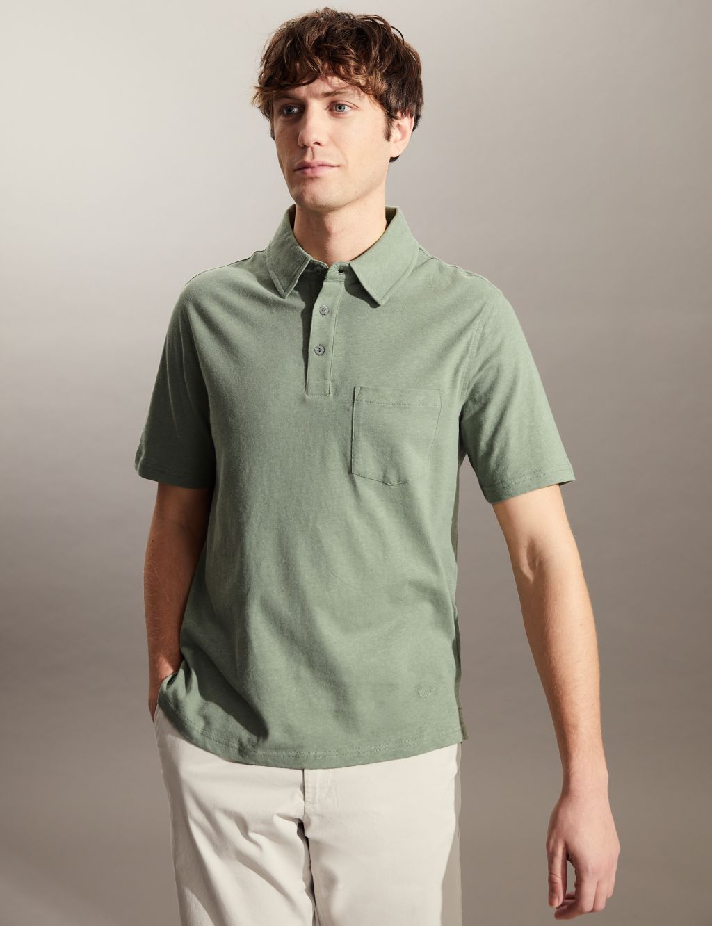 Cotton Rich Polo Shirt image 2