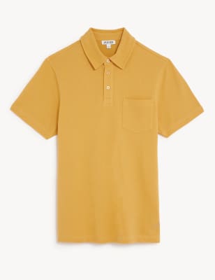Pure Cotton Pique Polo Shirt