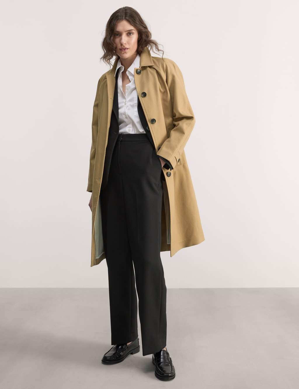 Plus size mac coat 2025