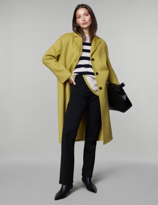 Long boyfriend clearance coat