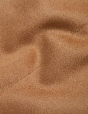 

JAEGER Womens Pure Wool Car Coat - Camel, Camel