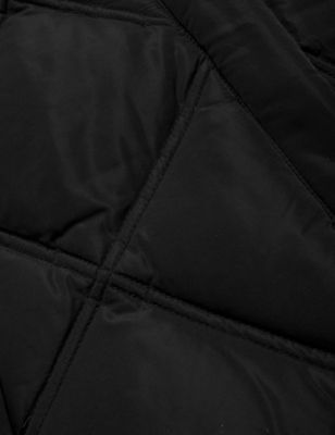 

JAEGER Womens Oversized Quilted Longline Puffer Coat - Black, Black