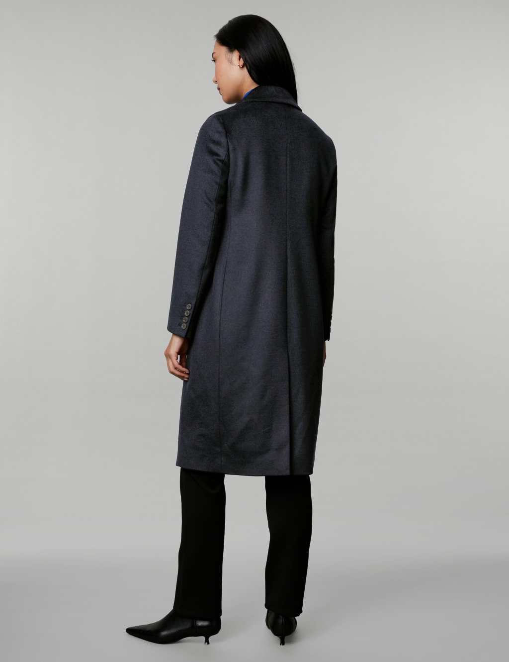 Pure Wool Double Breasted Coat image 6