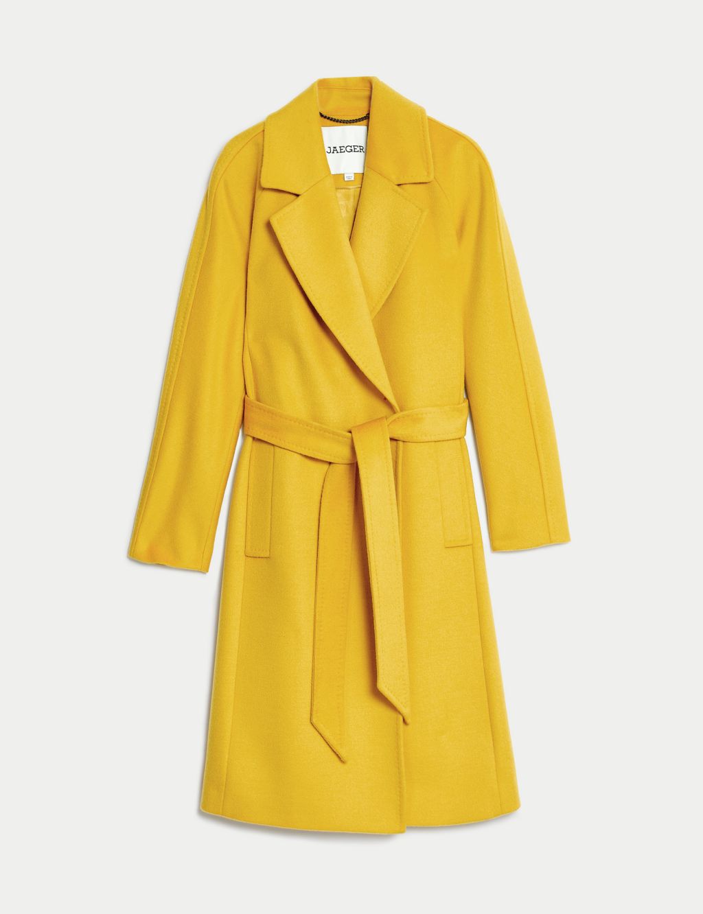 Pure Wool Belted Wrap Coat image 2