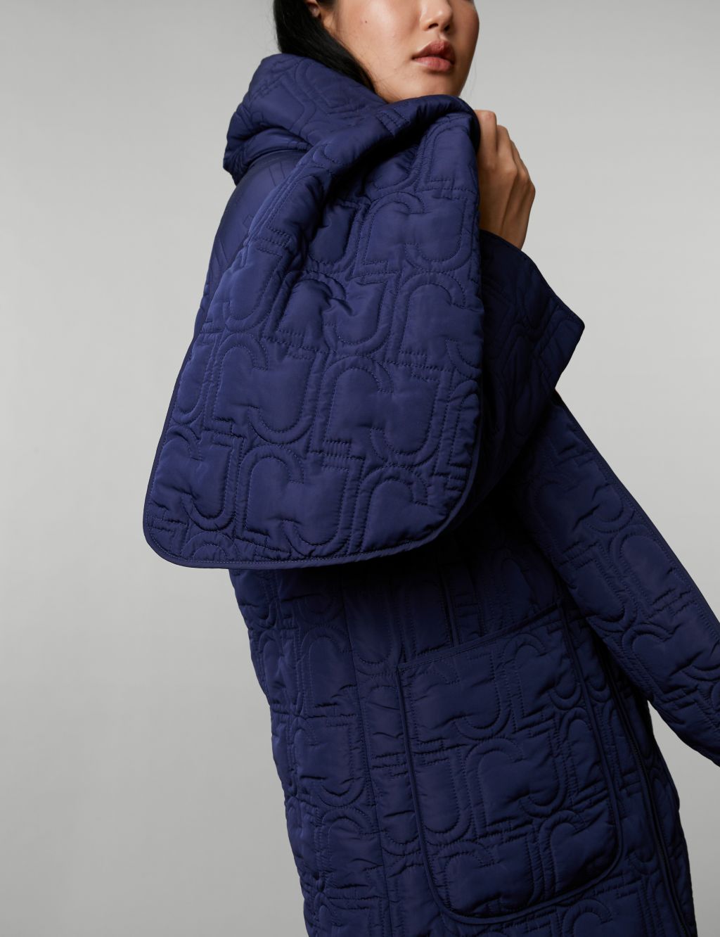 Quilted Reversible Puffer Coat image 4