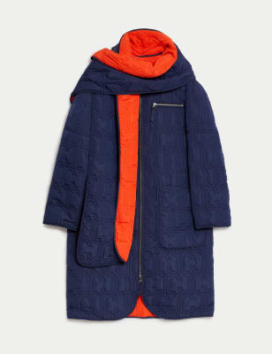 Quilted Reversible Puffer Coat