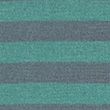 Pure Merino Wool Striped Funnel Neck Jumper - tealmix