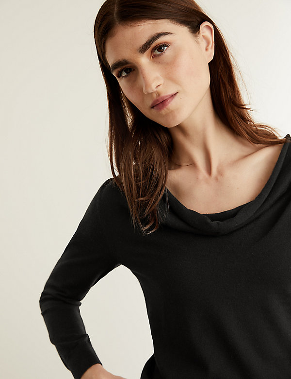 Pure Cashmere Fitted Jumper - FR