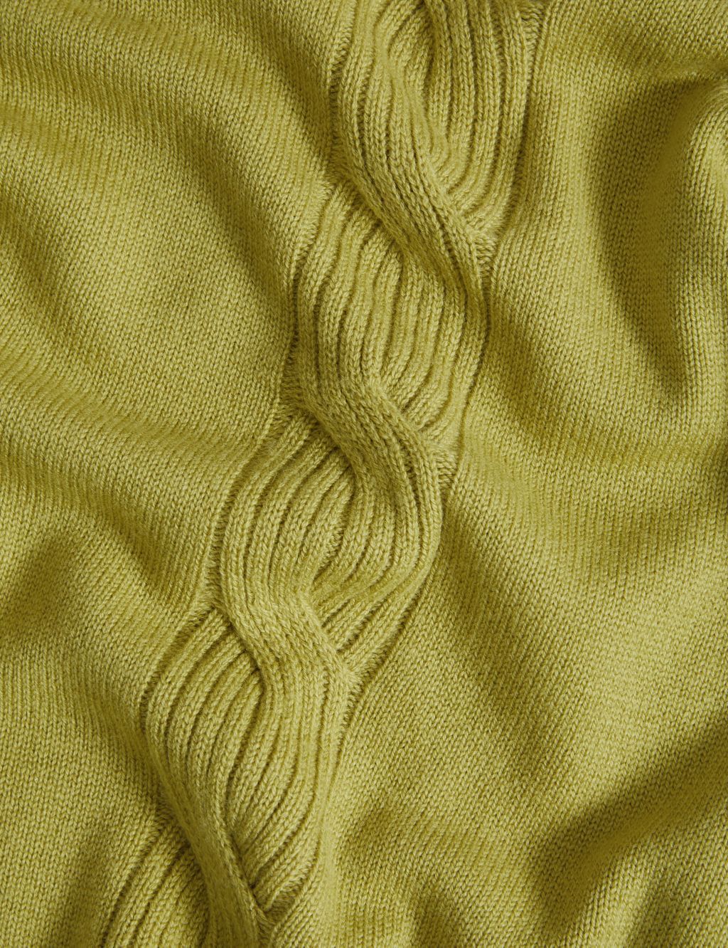 Wool Rich Cable Knit Jumper with Cashmere image 6