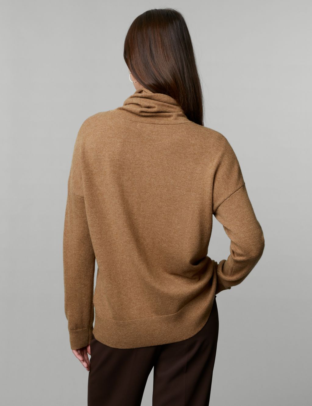 Wool Rich Cable Knit Jumper with Cashmere image 5
