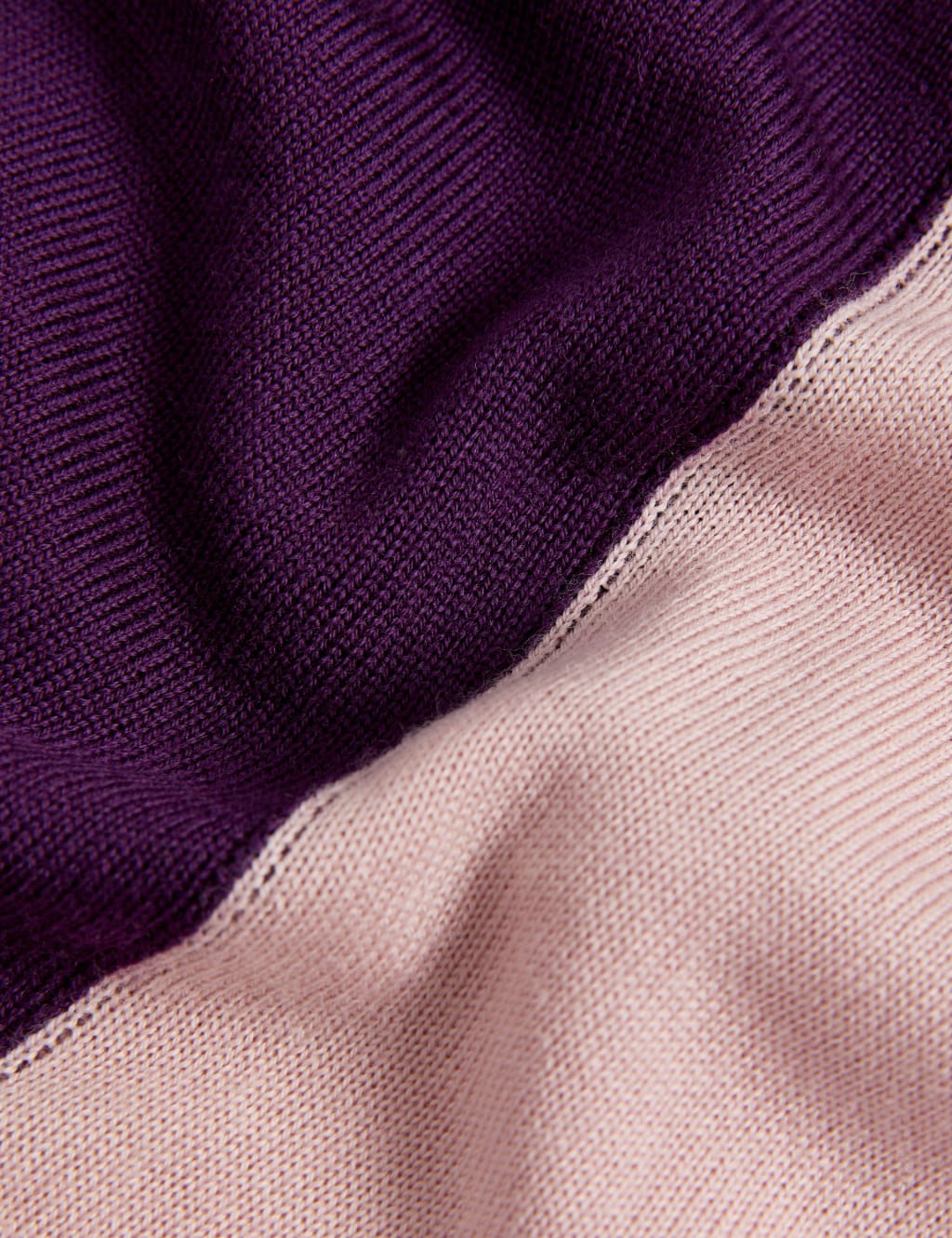 Pure Merino Wool Colour Block Jumper image 6