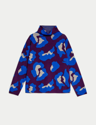Pure Merino Wool Animal Print Jumper