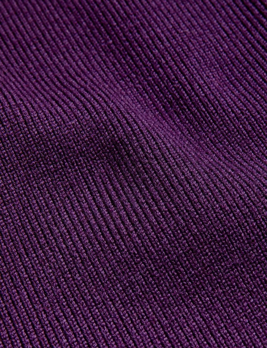 Merino Wool Rich Ribbed Funnel Neck Jumper image 6