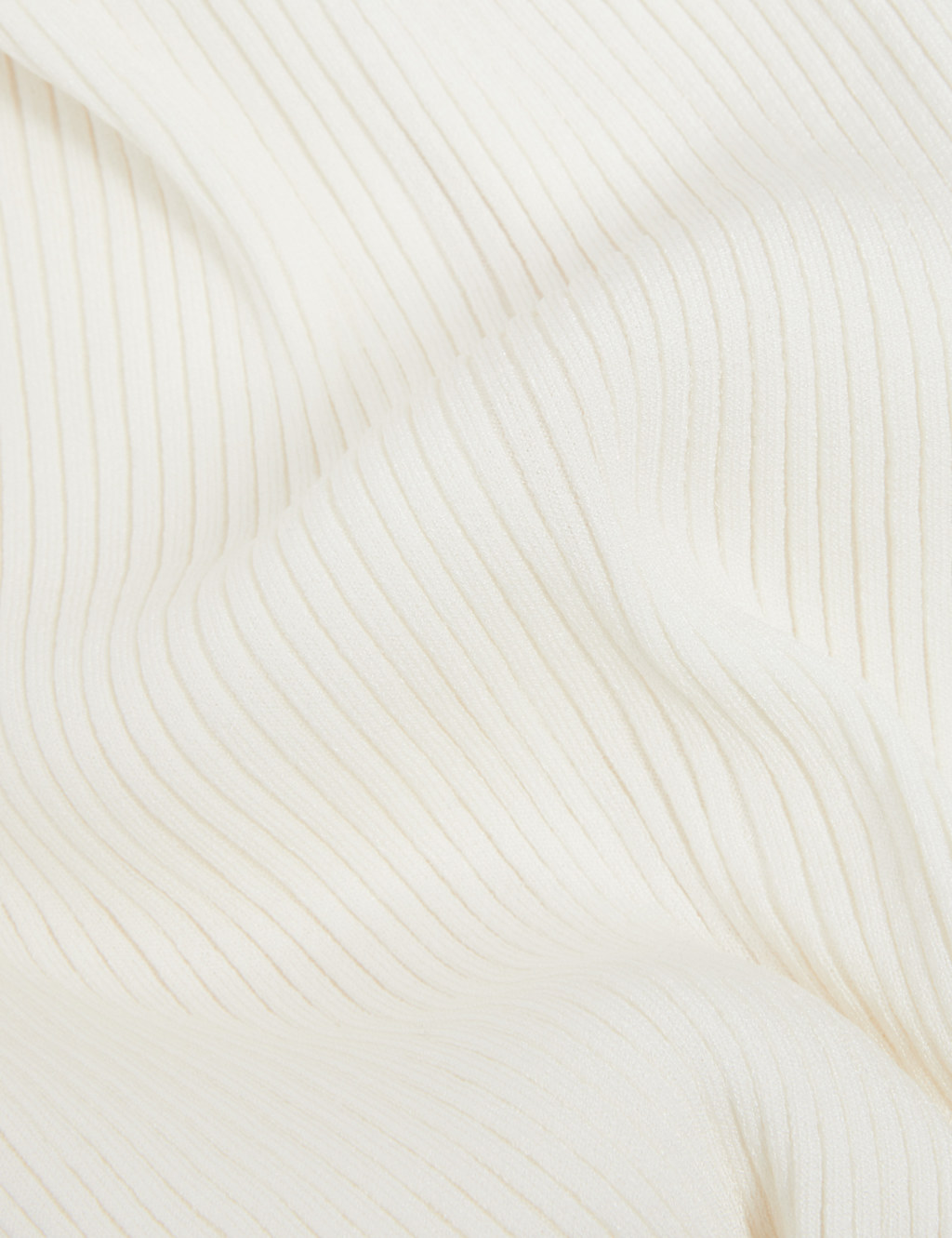 Ribbed Collared V-Neck Short Sleeve Top image 5