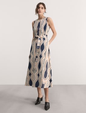 M&s navy 2024 dress
