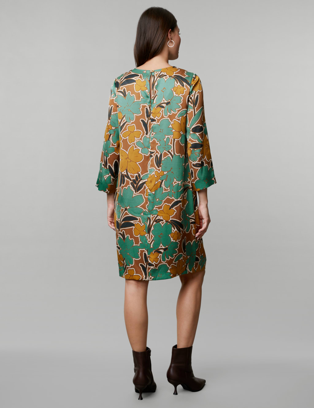 ombre babydoll dress