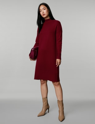 Jaeger shop knitted dress