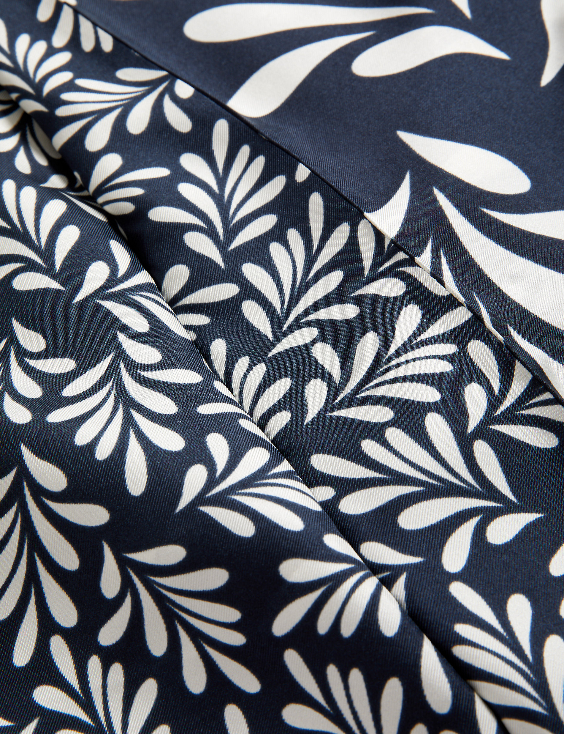 Pure Silk Floral Midi Shirt Dress