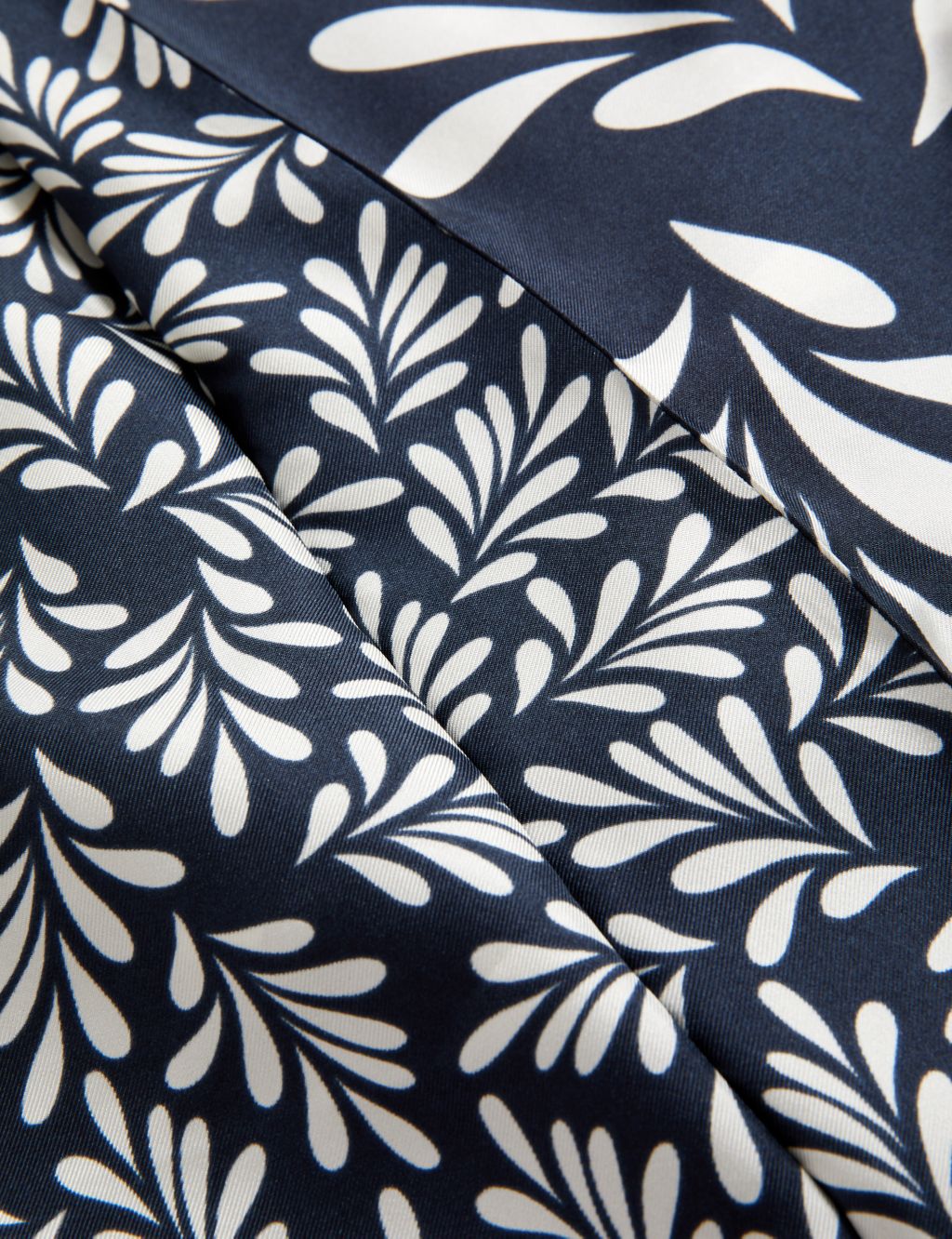 Pure Silk Floral Midi Shirt Dress image 6