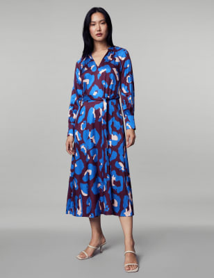 Animal print dress on sale m&s