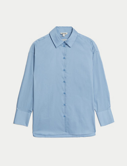 Relaxed Fit Cotton Shirts