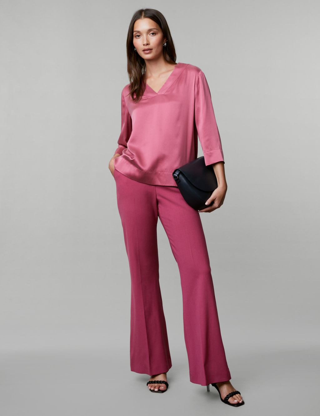 Pure Silk V-Neck Top image 1