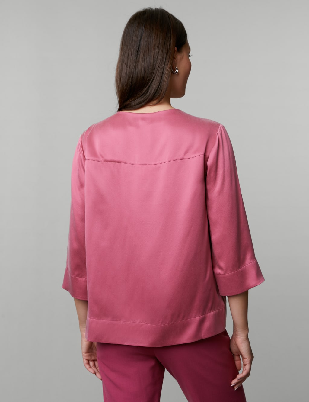 Women's Mia Printed Silk Top
