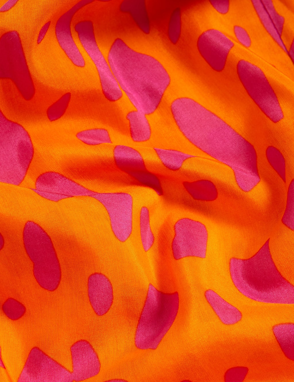 Silk Blend Animal Print Shirt image 5