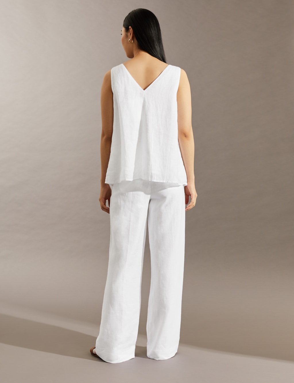 Pure Linen Vest Top image 5