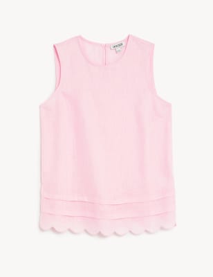 Pure Linen Vest